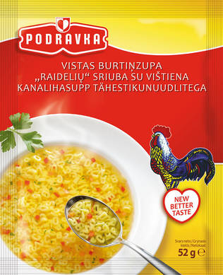 Podravka Kana-aakkoskeitto 52g (16kpl) - Keittoseokset - 3850104028250 - 1
