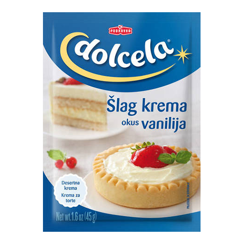 Dolcela Slag Vanilja 45g (20kpl) - Leivontajauhot - 3850104216930 - 1