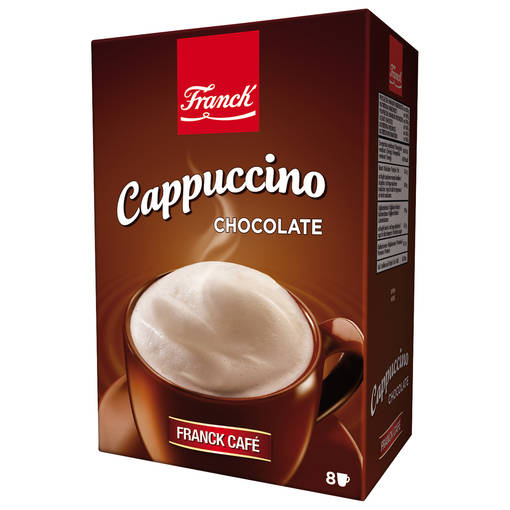 Franck Capuccino Chocolate 112g (10kpl) - Pikakahvit - 3858881088320 - 2
