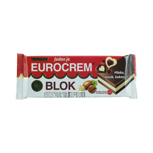 SL Eurocrem Block 90g (44kpl) - Suklaalevyt - 3875000050020 - 1