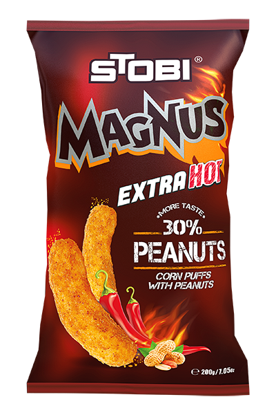 Vitaminka Stobi Extra Hot 60g (60kpl) - Maissi flipsit - 5310005022330 - 1