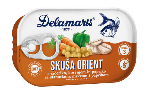 Delamaris Makrilli Orient 125g (14kpl) - Makrillit - 3838929568571 - 1