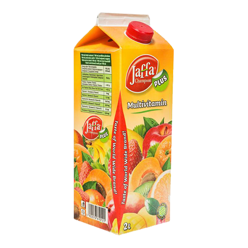 Jaffa Plus Multivitaminmehu 2L (6kpl) - Marja- ja hedelmämehut - 3902076610121 - 1