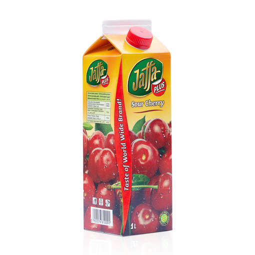 Jaffa Plus Sour Cherry 1000ml (12kpl) - Marja- ja hedelmämehut - 3902076610091 - 1