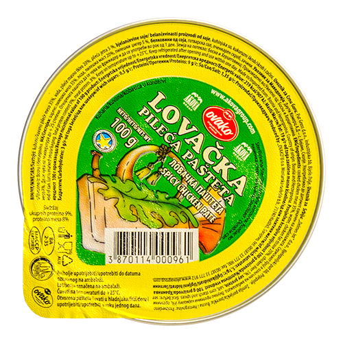 Ovako Lovacka Kanapate 100g (30kpl) - Pateet - 3870114000961 - 1