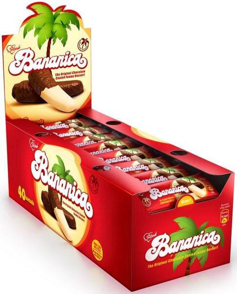 Stark Bananica 25g 40pack (6kpl) - Suklaapatukat - 8600939365281 - 1
