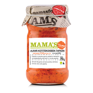 Mamas Ajvar Tulinen 290g (12kpl) - Ajvarit - 5310146002642 - 1