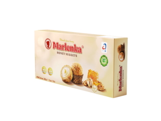 Marlenka Nuggets Honey 235g (12kpl) - Kakkut - 8594071650292 - 1