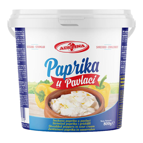Adelina Paprika u Pavl. Seck 800g (6kpl) - Smetanat - 7350000755312 - 1