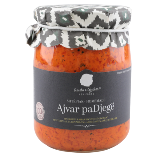 Ask Ajvar Homemade Mieto 550g (6kpl) - Ajvarit - 3904837850012 - 1