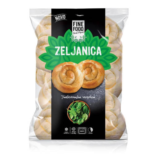 Fine Food Burek Zeljanica 810g (10kpl) - Burek pakasteet - 3871710003219 - 1