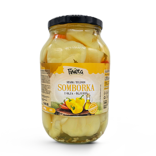 Fineta Somborka Öljyssä 2500g (6kpl) - Paprikasäilykkeet - 6429810313362 - 1