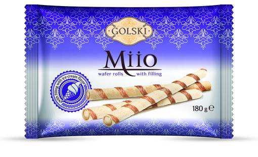 Golski Miio Notti Ice Cream 180g (12kpl) - Vohvelit - 4820092132122 - 1