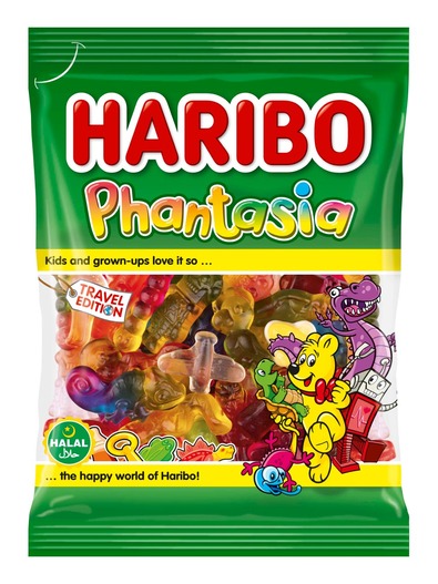 Haribo Halal Phantasia 80g (24kpl) - Karkit - 8691216016972 - 1