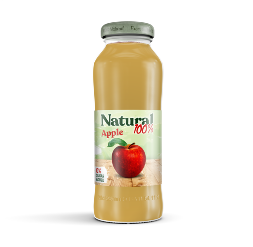 Natural 100% Apple 200ml (12kpl) - Täysmehut - 3900518300852 - 1