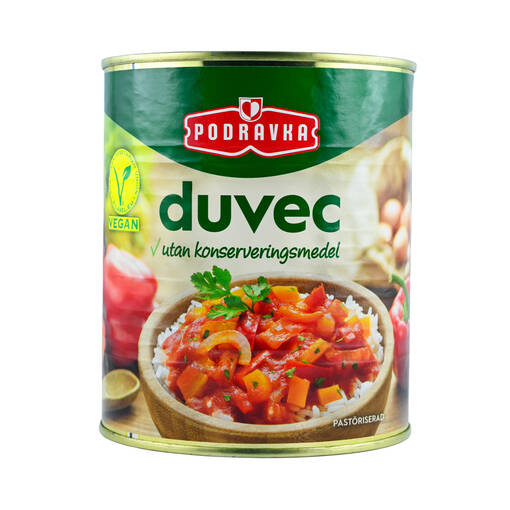 Podravka Dzuvec 770g (6kpl) - Vihannessekoitussäilykkeet - 3850104260292 - 1