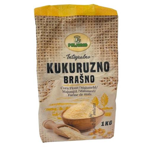 Poljorad Kukuzno Brasno 1kg (10kpl) - Maissijauhot - 3870101000752 - 1