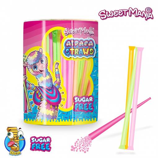 SM Alpaca Straws Sugar 3g (350kpl) - Karkit - 000852 - 1