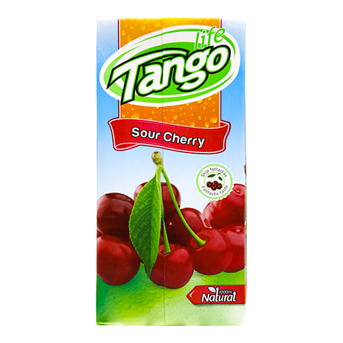 Tango Life Kirsikkamehu 1L (12kpl) - Marja- ja hedelmämehut - 3900372010072 - 1