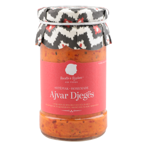 Ask Ajvar Homemade Tulinen 300g (12kpl) - Ajvarit - 3904837850043 - 1