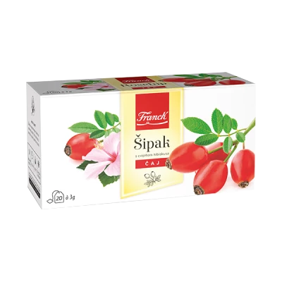 Franck Ruusunmarjatee 60g (16kpl) - Pussiteet - 3858881081383 - 1