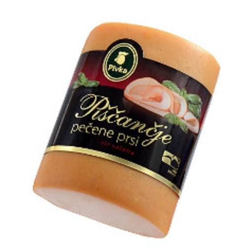 Pivka Paahdettu Kananrinta 350g (10kpl) - Kana- ja kalkkuna makkarat - 3831006619333 - 1
