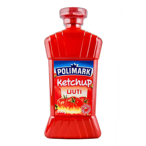 Polimark Ketchup Hot 500g (12kpl) - Ketsupit - 8600005000023 - 1