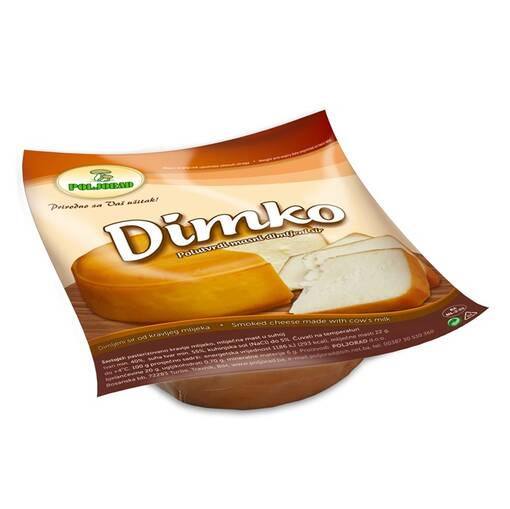 Poljorad Dimko Savujuusto 400g (16kpl) - Keltaiset  juustot - 3870101000493 - 1