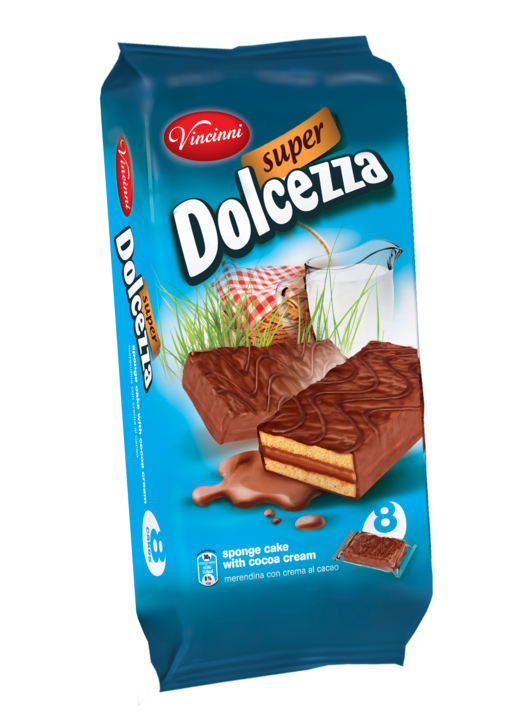 Vincinni Dolceza Super Coco 240g (12kpl) - Täyteleivokset - 5310115007227 - 1