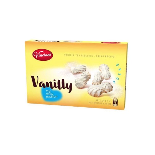 Vincinni Vanilly 240g (10kpl) - Tee- ja kahvikeksit - 5310345003273 - 1