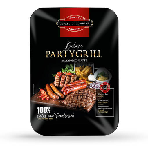 CC Partygrill Delux 730g (10kpl) - Cevapcicit - 4027965080874 - 1