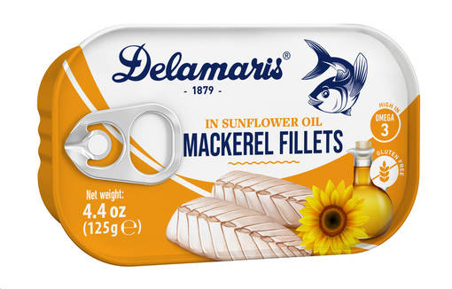 Delamaris Makrillifile Ölj. 125g (14kpl) - Makrillit - 3838929567444 - 1