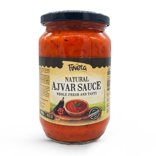 Fineta Ajvar Mild 720ml (12kpl) - Ajvarit - 6429810313164 - 2