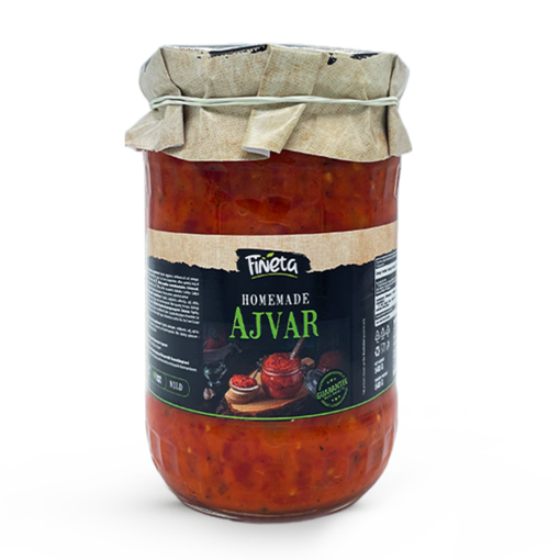 Fineta Ajvar Homemade Mild 580ml (12kpl) - Ajvarit - 6429810313294 - 2