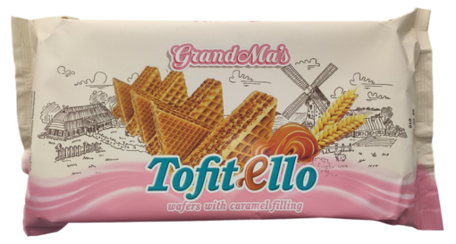Grandmas Tofitello 220g (9kpl) - Vohvelit - 4770266189424 - 1