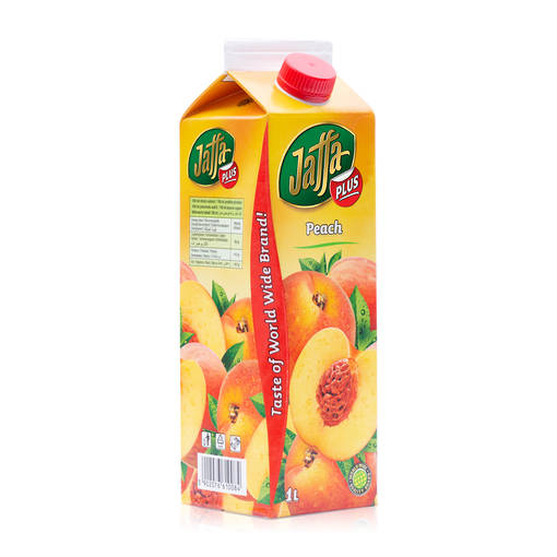 Jaffa Plus Peach 1000ml (12kpl) - Marja- ja hedelmämehut - 5304000430191 - 1