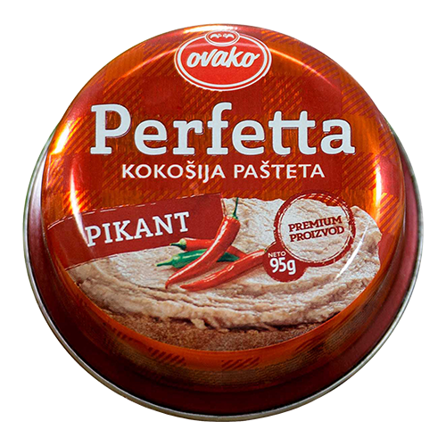 Ovako Perfetta Pikant 95g (12kpl) - Pateet - 3870114001784 - 1