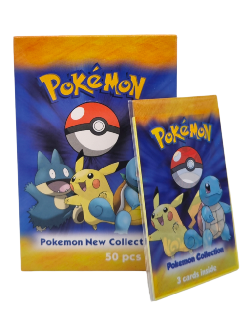 Pokemon Card Collection 3cards (50kpl) - Lelumakeiset - 5907752659324 - 2