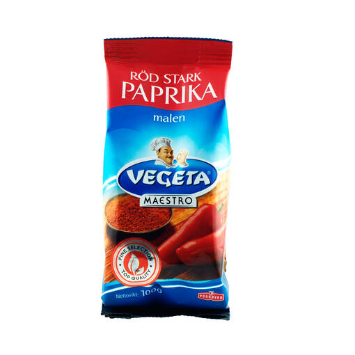 Vegeta Paprikajauhe Tulinen 100g (16kpl) - Yleismausteet - 3850104294624 - 1