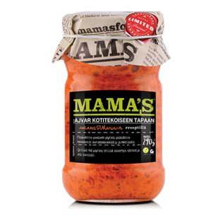Mamas Ajvar Mieto 290g (12kpl) - Ajvarit - 5310146002635 - 1