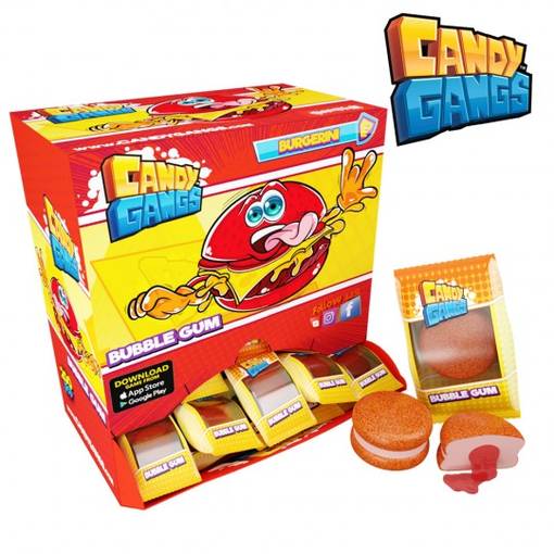 Candy Gangs Burgerini 4,6g (200g) - Purukumit - 5907582651475 - 1