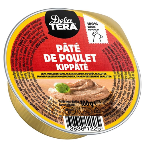 Delatera Kanapate 100g (30kpl) - Pateet - 38381225 - 1