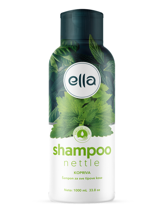 Ella Nokkosshampo 1000ml (9kpl) - Shampoot - 3870069000115 - 1