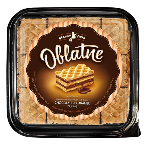 Granny Viki Oblatne 240g (17kpl) - Vohvelit - 3859889660525 - 1