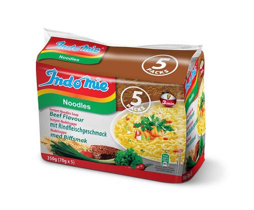Indomie Beef Noodles 5x70g (8kpl) - Nuudelit - 089686170085 - 1