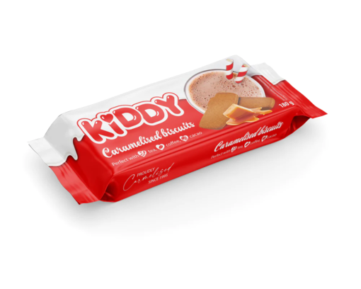 Kiddy Caramel Biscuits 180g (22kpl) - Tee- ja kahvikeksit - 4771632315065 - 1