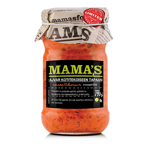 Mamas Ajvar Mieto 290g (12kpl) - Ajvarit - 5310146002635 - 1
