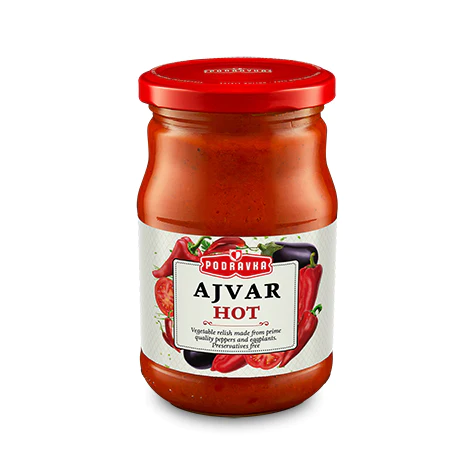 Podravka Ajvar tulinen 350g (12kpl) - Ajvarit - 3850104050565 - 1