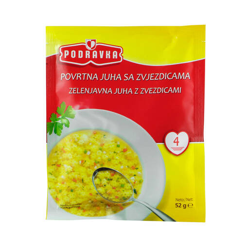 Podravka Kasvistähtikeitto 52g (15kpl) - Keittoseokset - 3850104252525 - 1