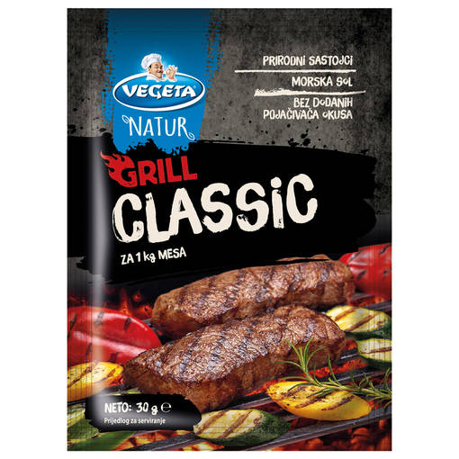 Vegeta Natur Grillimauste 20g (20kpl) - Mausteseokset - 3850104214165 - 1